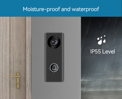 Video Intercom Doorbell 1v2 Real-time Monitoring Wireless Network Intelligent Intercom System Doorbell