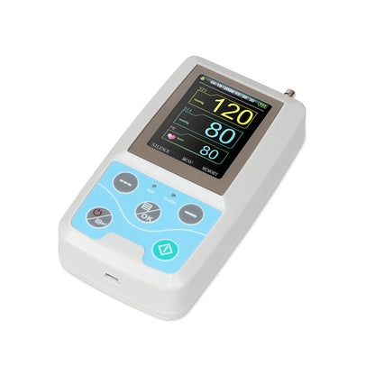 CONTEC ABPM50 Handheld 24hours Ambulatory Blood Pressure Monitor With PC Software 3 Cuffs