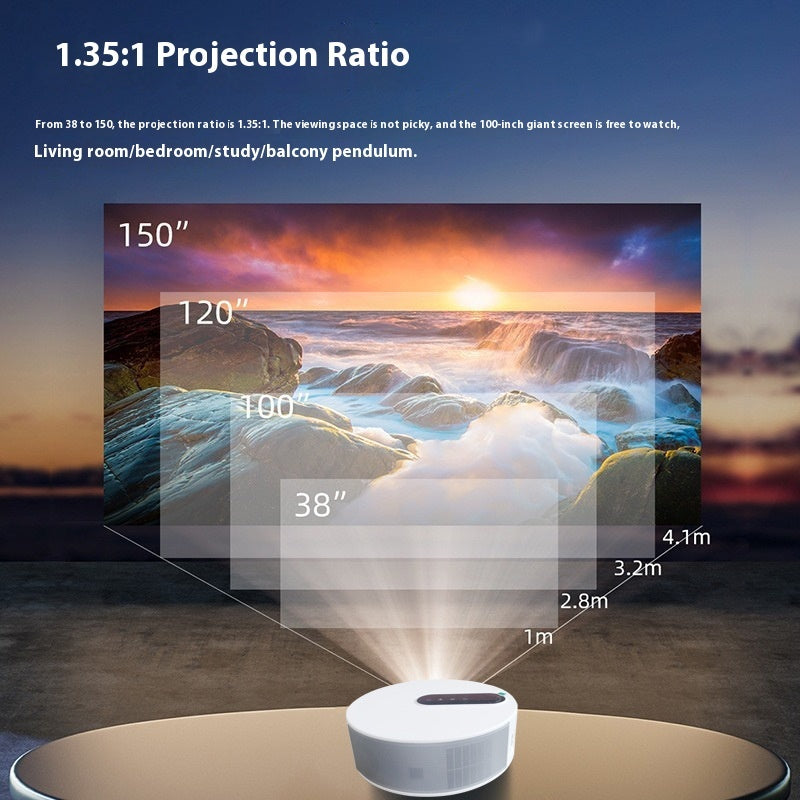 Projector HD Home Theater Smart Home Bedroom