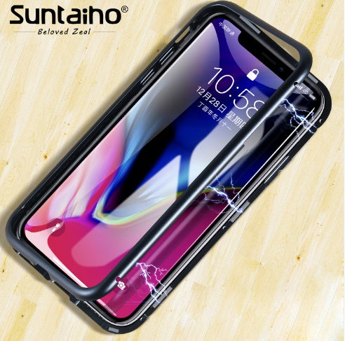 Compatible With , Suntaiho Magnetic Adsorption  Case For   For  Case Magnetic Tempered Glass Back   Case For