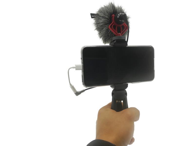 Compatible with Apple , Mobile Phone Computer USB Little Bee VLOG Dubbing Radio Microphone