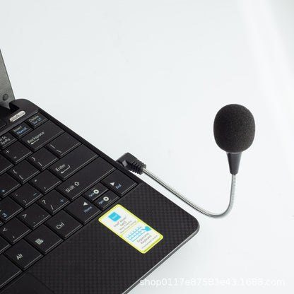 Noise Reduction Notebook Computer Sound Card Condenser Microphone