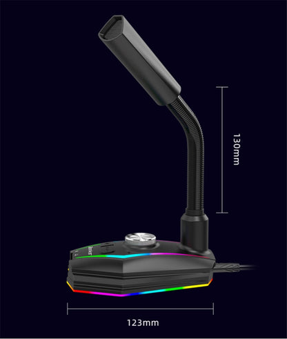 Computer Microphone Usb Wired Microphone Game Capacitor