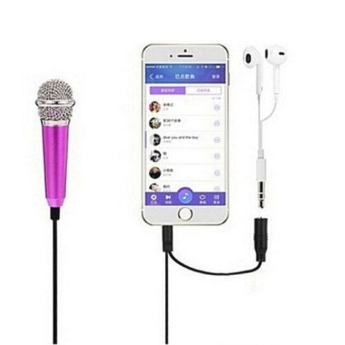 Mini mobile phone microphone mobile phone recording sing small microphone small microphone