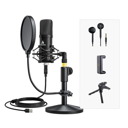 Host Microphone Dedicated For Desktop Notebook Recording