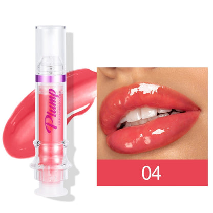 Nuevo tubo de labios de color intenso, labios ligeramente picantes, labios de miel, espejo de vidrio, lápiz labial líquido