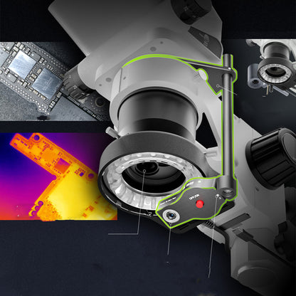 Detector de lentes con sintonizador especial para imágenes térmicas en miniatura