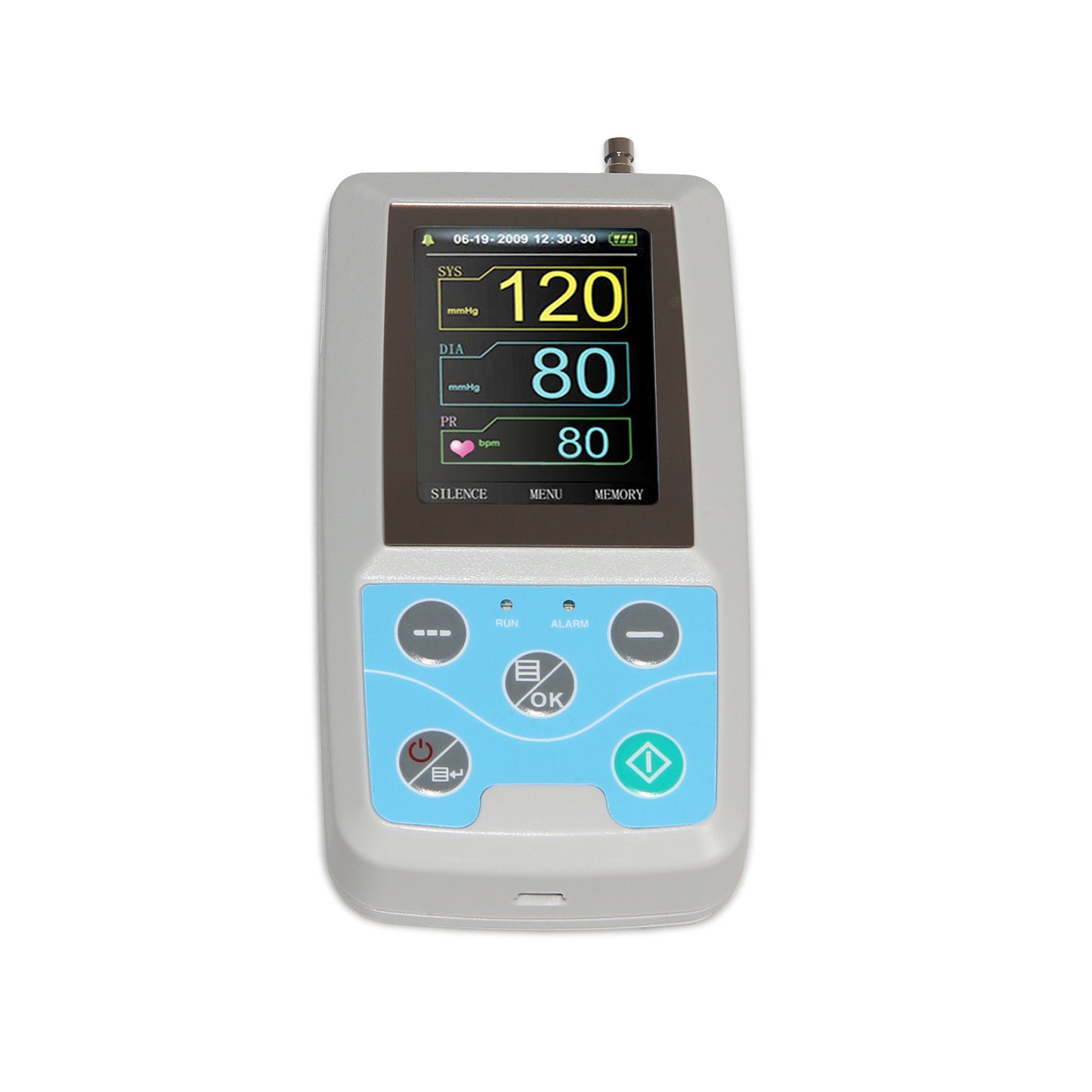 CE FDA Ambulatory Blood Pressure Monitor 24h NIBP Holter ABPM50 3 Cuffs PC Software