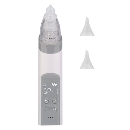 Aspirador nasal eléctrico para bebés, limpiador nasal para bebés recién nacidos, instrumento de belleza para adultos, eliminador de puntos negros, 2 en 1