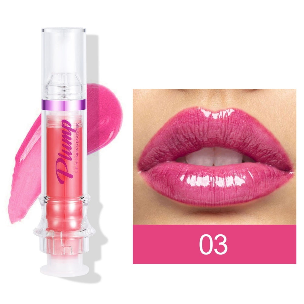 Nuevo tubo de labios de color intenso, labios ligeramente picantes, labios de miel, espejo de vidrio, lápiz labial líquido