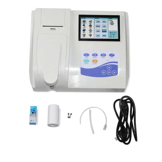 CONTEC BC300 Semi Auto Biochemistry Blood Analyzer Touch Screen Multi Parameters Free Printer