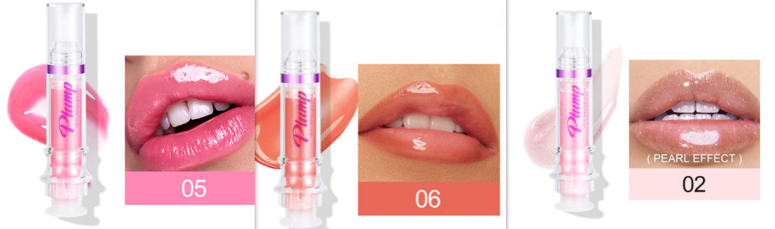 Nuevo tubo de labios de color intenso, labios ligeramente picantes, labios de miel, espejo de vidrio, lápiz labial líquido