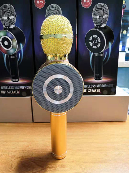 K Song Wireless Bluetooth Microphone Microphone Integrated KTV Audio