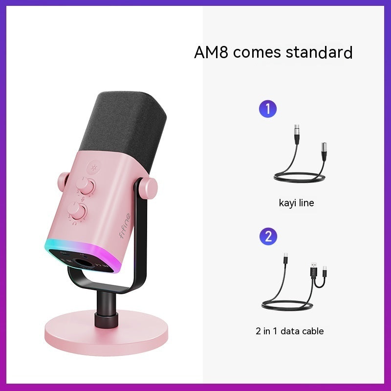 Dynamic Noise Reduction Multifunctional Microphone