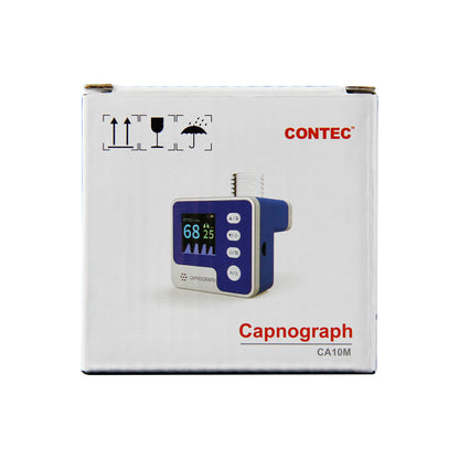 Veterinary Mainstream CO2 Capnograph Vet Respiration End-tidal ETCO2 Monitor CA10M