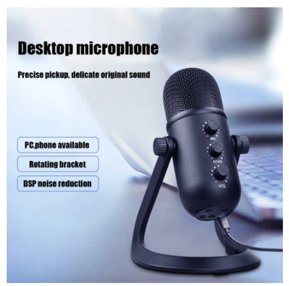 Computer Recording Dubbing Cable Microphone Live Broadcasting Equipment