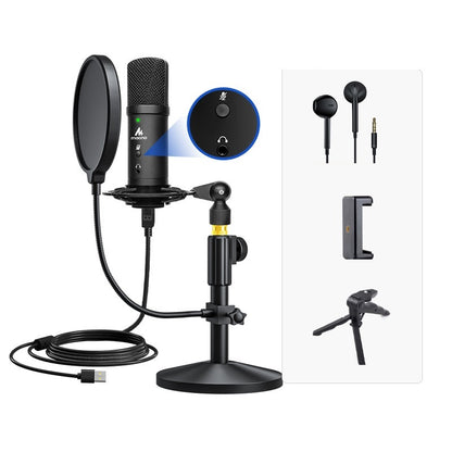 Host Microphone Dedicated For Desktop Notebook Recording