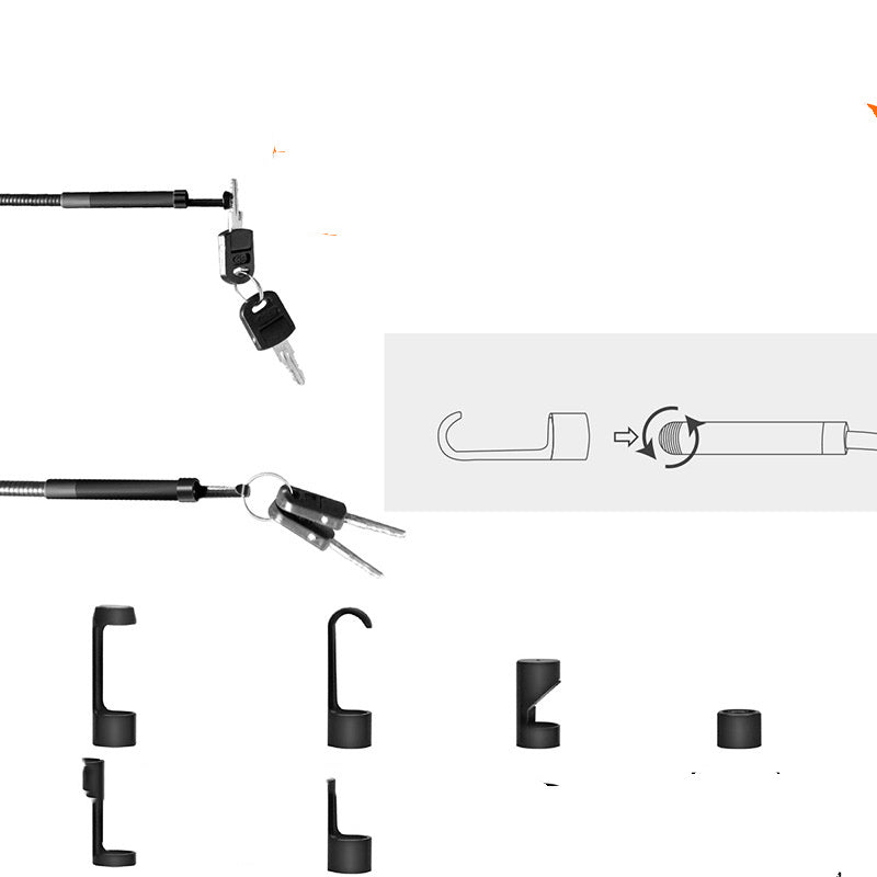 8mm Gun Type Dual-lens Endoscope With Screen