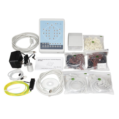 CE CONTEC KT88-1016 EEG 16 Channel Digital EEG And Mapping System Brain Electric