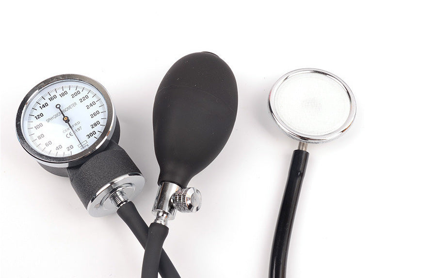 Manual Blood Pressure Monitor With Stethoscope