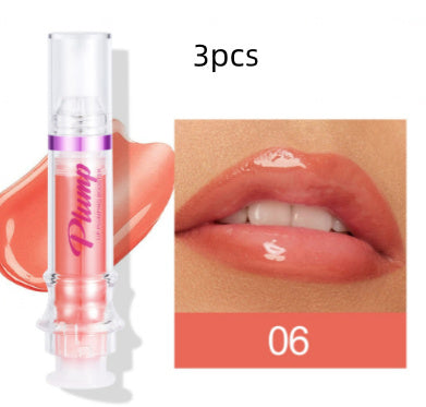 Nuevo tubo de labios de color intenso, labios ligeramente picantes, labios de miel, espejo de vidrio, lápiz labial líquido