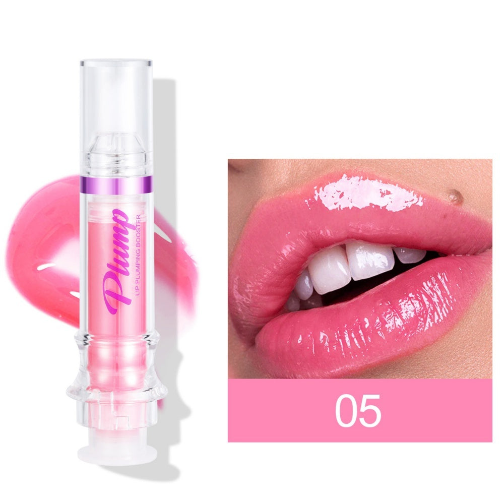 Nuevo tubo de labios de color intenso, labios ligeramente picantes, labios de miel, espejo de vidrio, lápiz labial líquido