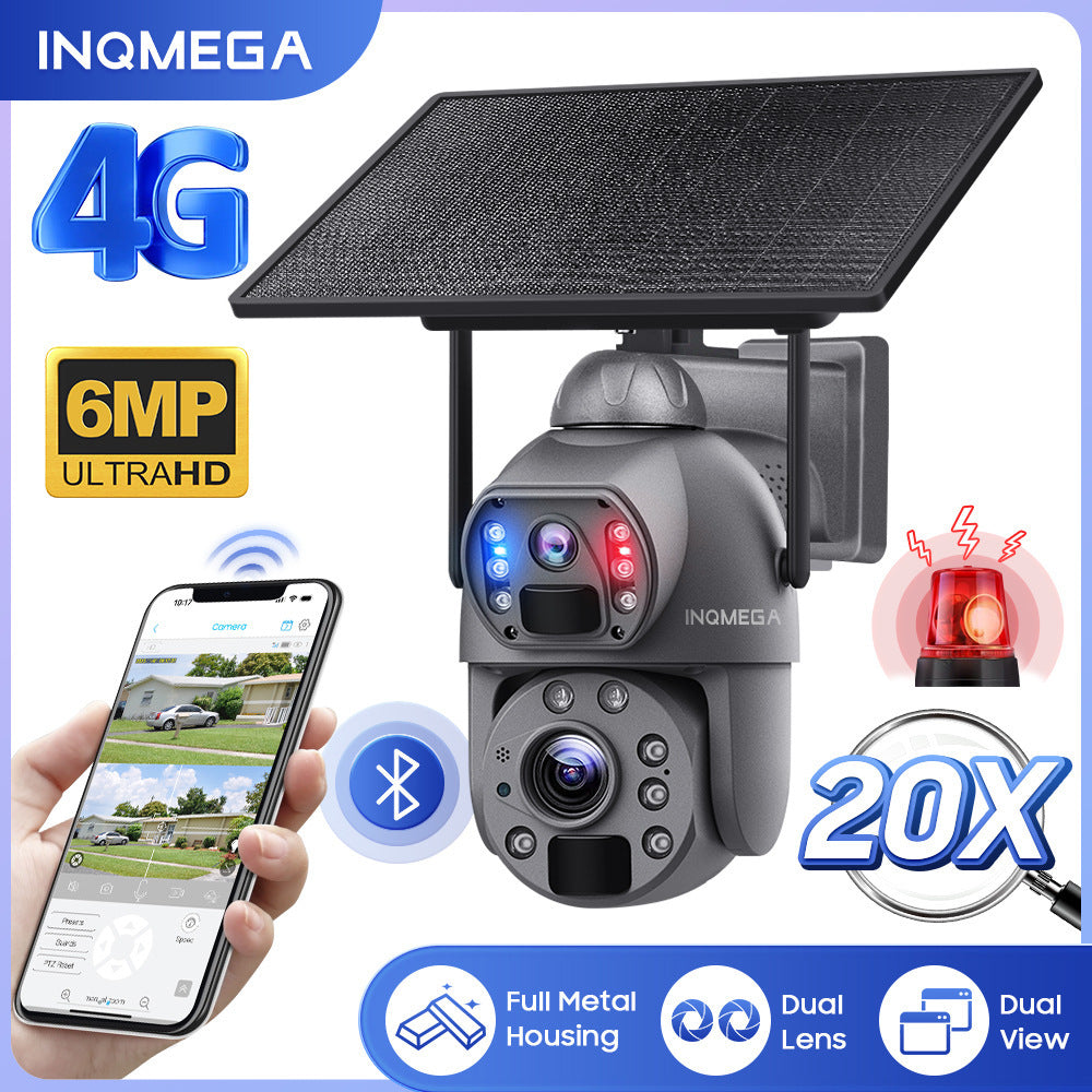 Private Model 4G Solar Camera 6 Million HD