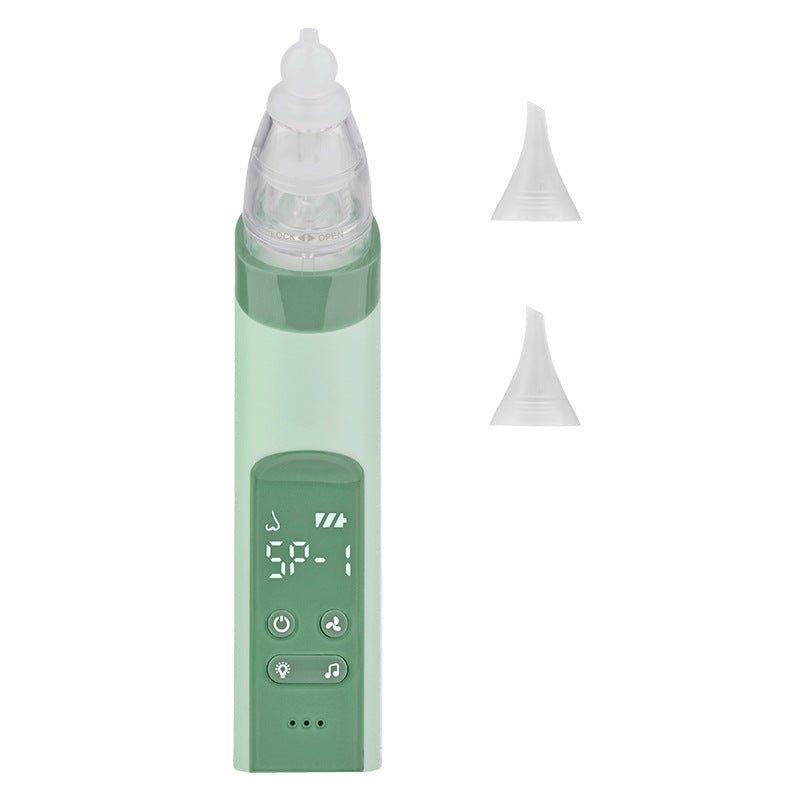 Aspirador nasal eléctrico para bebés, limpiador nasal para bebés recién nacidos, instrumento de belleza para adultos, eliminador de puntos negros, 2 en 1