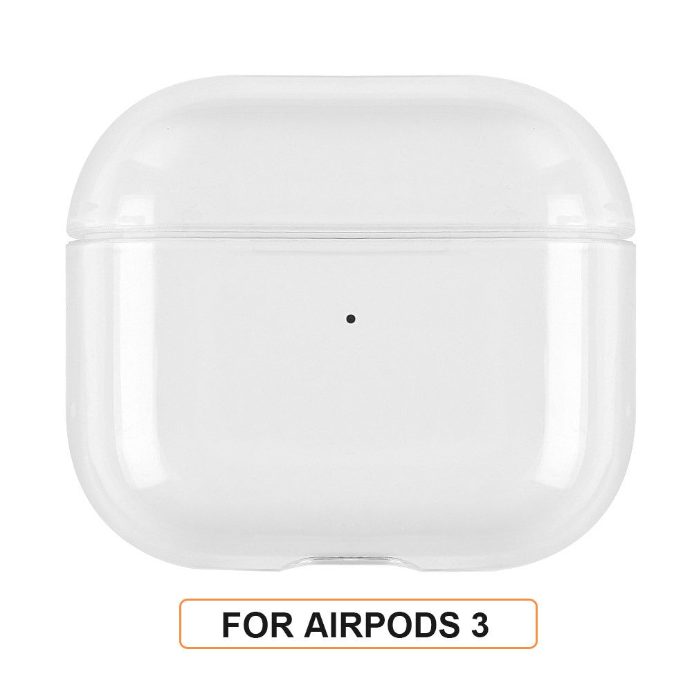 Estuche transparente para Airpods 2 3 Pro 1 Estuche para PC Estuche transparente para auriculares para Air Pods Pro 2 3 1 Estuche para auriculares Estuche para caja de carga Carcasa