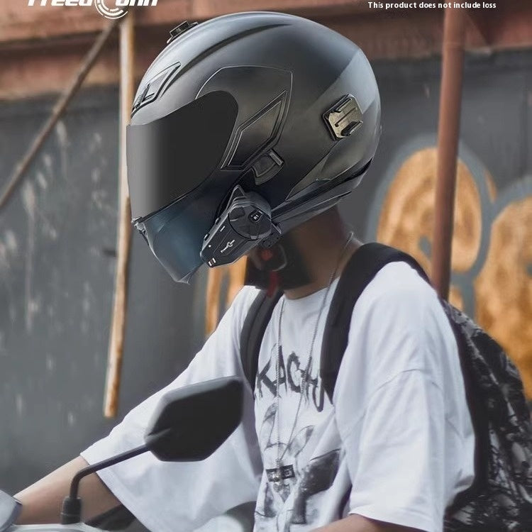 Motorcycle Helmet Bluetooth Headset Integrated Convenient Camera