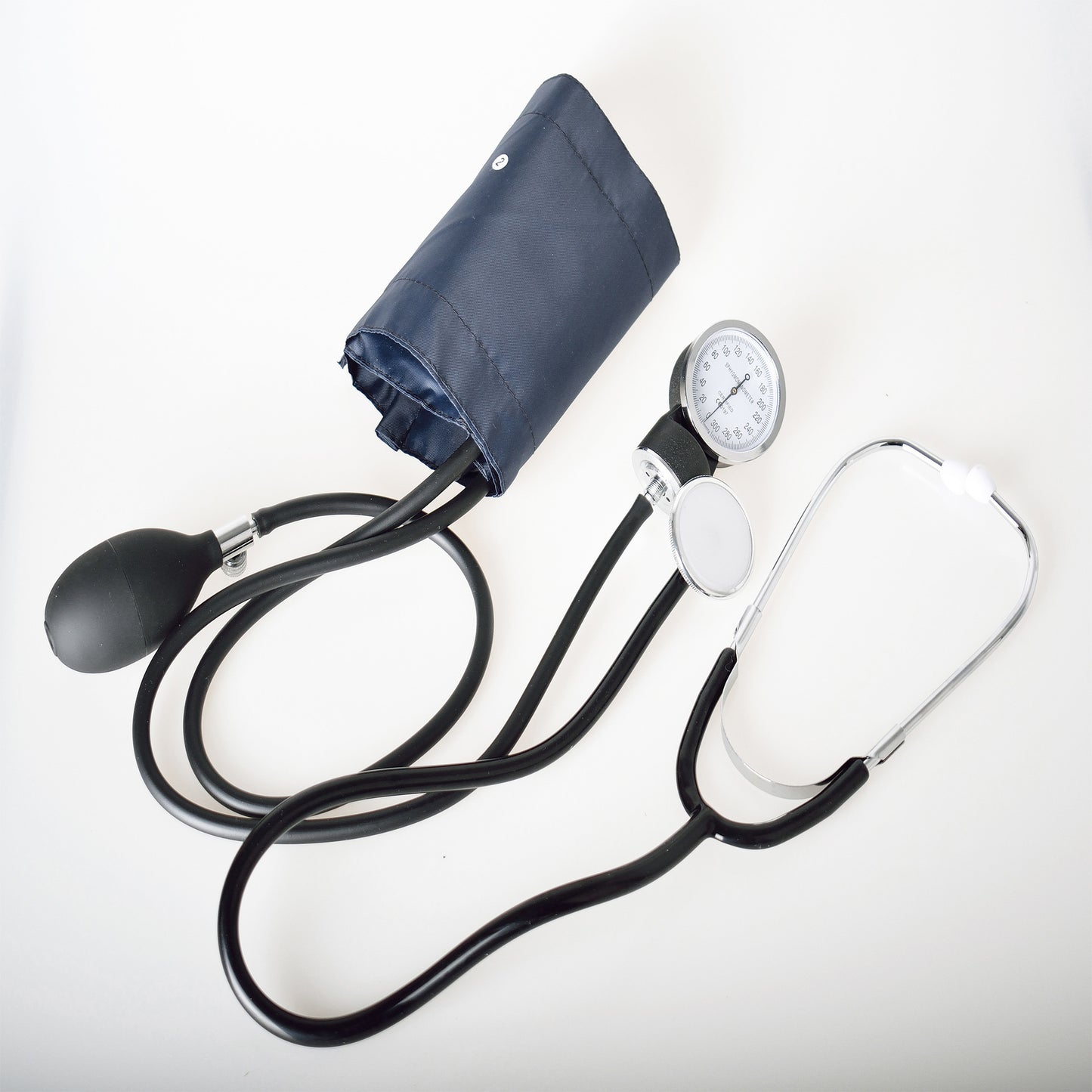 Manual Blood Pressure Monitor With Stethoscope