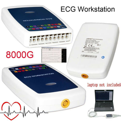 CONTEC8000G PC Based ECG Workstation 12 Lead Resting System Recorder USB PC SW