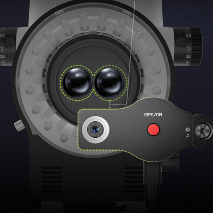 Detector de lentes con sintonizador especial para imágenes térmicas en miniatura