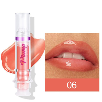 Nuevo tubo de labios de color intenso, labios ligeramente picantes, labios de miel, espejo de vidrio, lápiz labial líquido