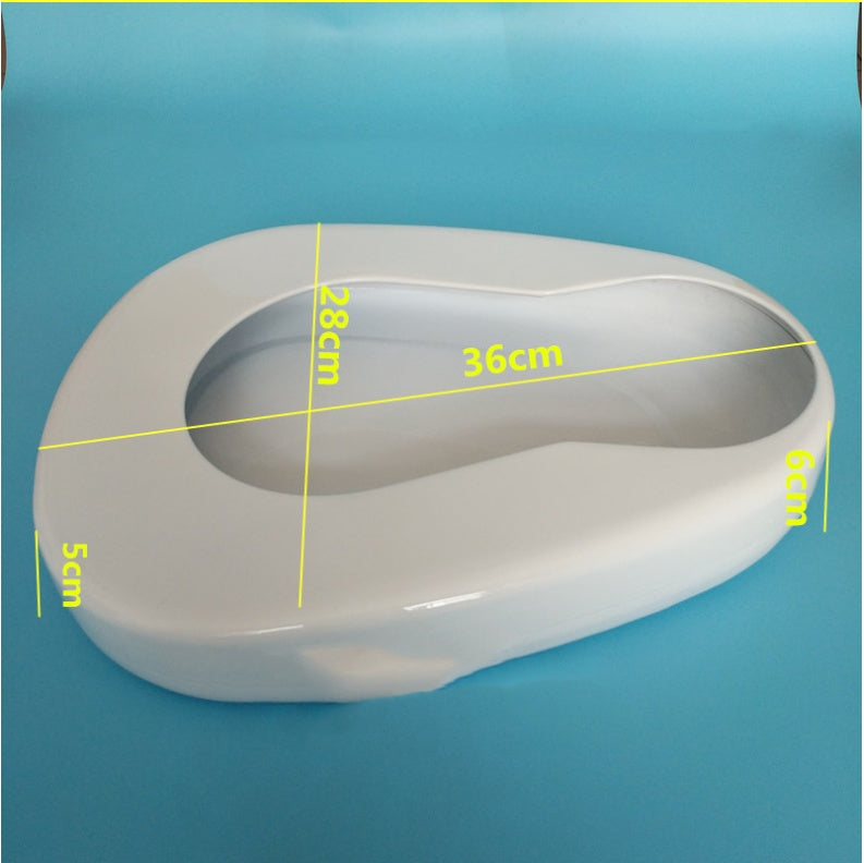 Thicken Household Enamel Large Potty Bed For Patients In Bed