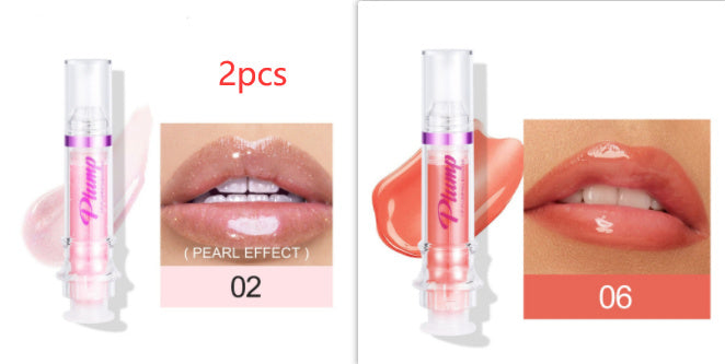 Nuevo tubo de labios de color intenso, labios ligeramente picantes, labios de miel, espejo de vidrio, lápiz labial líquido