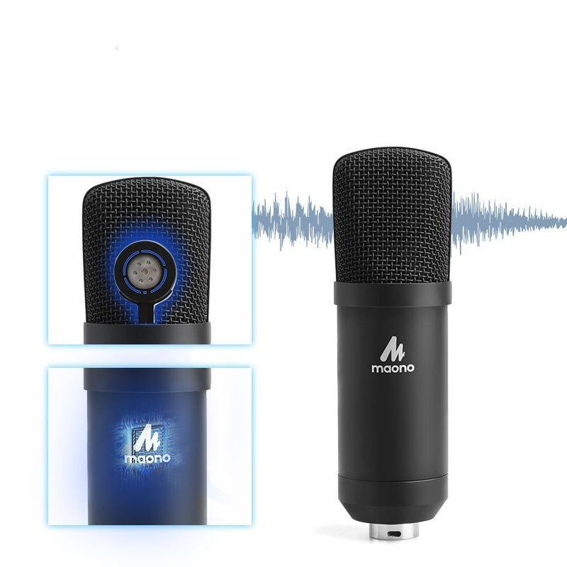 Mobile Phone K Song Capacitor Computer Recording Microphone Wired Microphone Mic