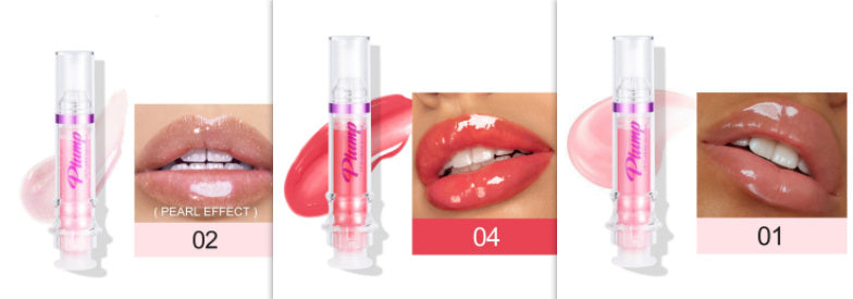 Nuevo tubo de labios de color intenso, labios ligeramente picantes, labios de miel, espejo de vidrio, lápiz labial líquido